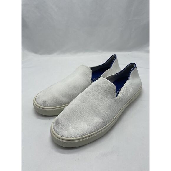 Rothys The Original Slip On Sneaker White, Women Comfort Shoes Size 10 Recycled - Picture 1 of 15